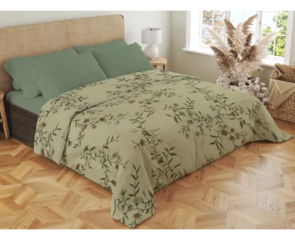 Σετ σεντόνια 4τμχ υπέρδιπλα 240x270-180x200+35 Βαμβακερά 100% εμπριμέ/μονόχρωμα 007443011Σ70Χ87