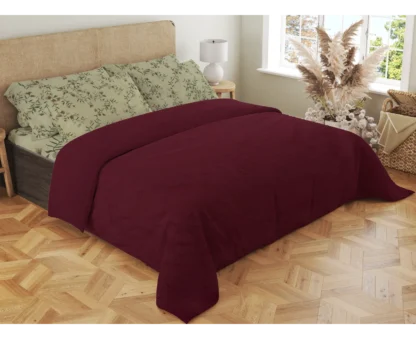 Σετ σεντόνια 4τμχ υπέρδιπλα 240x270-180x200+35 Βαμβακερά 100% εμπριμέ/μονόχρωμα 007443011Χ84Σ70