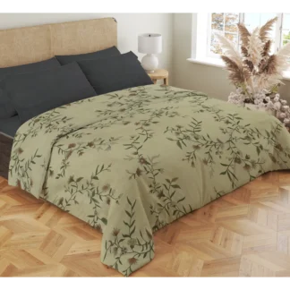 Σετ σεντόνια 4τμχ υπέρδιπλα 240x270-180x200+35 Βαμβακερά 100% εμπριμέ/μονόχρωμα 007443011Σ70Χ83