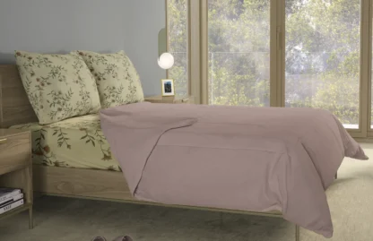 Σετ σεντόνια 4τμχ υπέρδιπλα 240x270-180x200+35 Βαμβακερά 100% εμπριμέ/μονόχρωμα 007443011Χ86Σ70 - Image 5