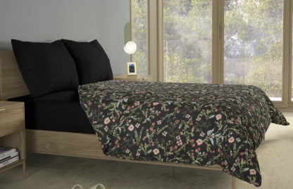 Σετ σεντόνια 4τμχ υπέρδιπλα 240x270-180x200+35 Βαμβακερά 100% εμπριμέ/μονόχρωμα 007443011Σ67Χ80 - Image 4