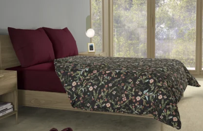 Σετ σεντόνια 4τμχ υπέρδιπλα 240x270-180x200+35 Βαμβακερά 100% εμπριμέ/μονόχρωμα 007443011Σ67Χ84 - Image 5