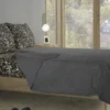 Σετ σεντόνια 4τμχ υπέρδιπλα 240x270-180x200+35 Βαμβακερά 100% εμπριμέ/μονόχρωμα 007443011Χ83Σ67 - Image 3