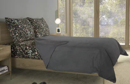 Σετ σεντόνια 4τμχ υπέρδιπλα 240x270-180x200+35 Βαμβακερά 100% εμπριμέ/μονόχρωμα 007443011Χ83Σ67 - Image 3